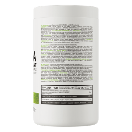 OstroVit BCAA Instant 400g Roheline õun — Apple — Powder view 3