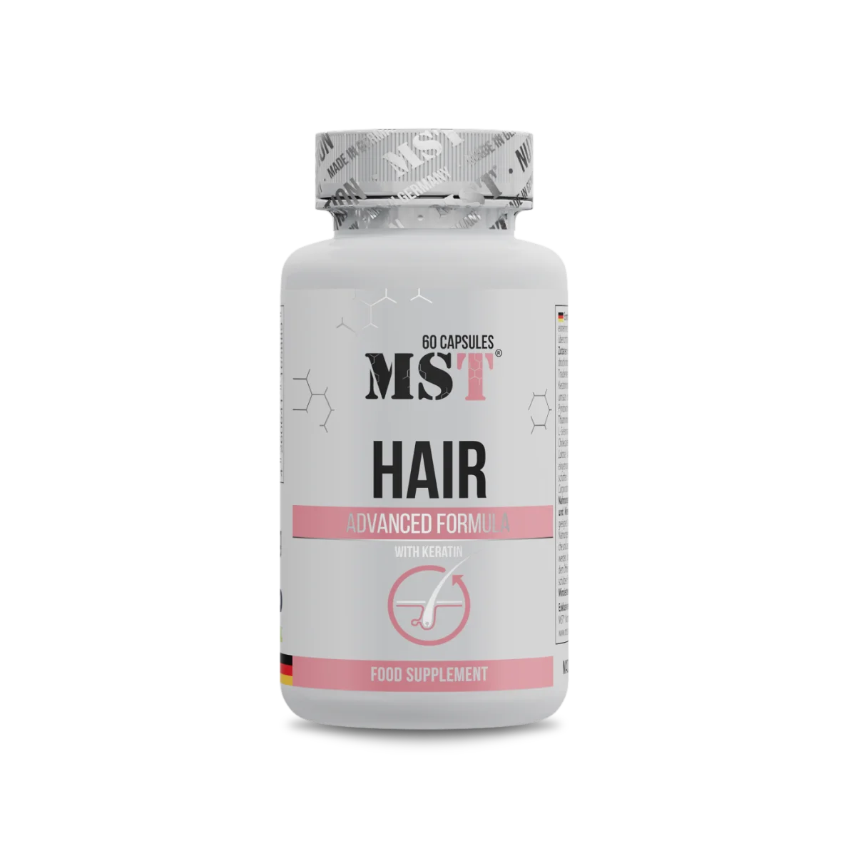 MST Hair Advanced Formula with Keratin 60caps