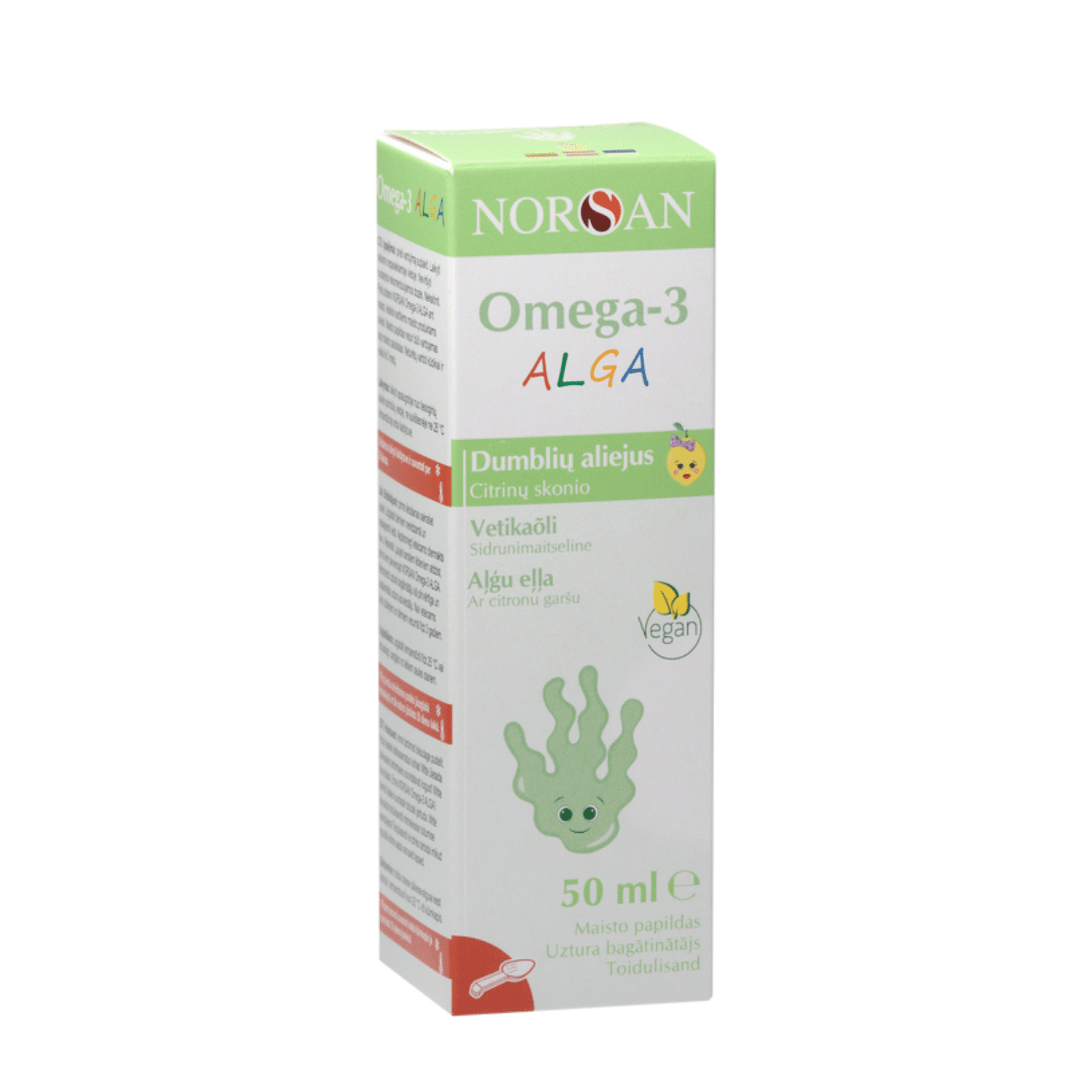 Omega-3 Alga, õli, 3×50 ml — Capsules view 5