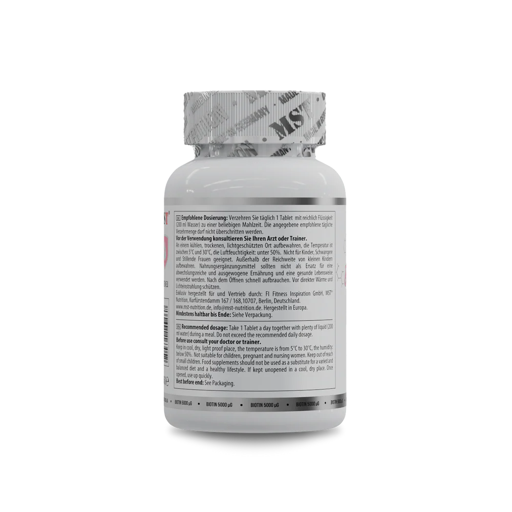 MST Beauty Biotin 5000mcg — Capsules view 3