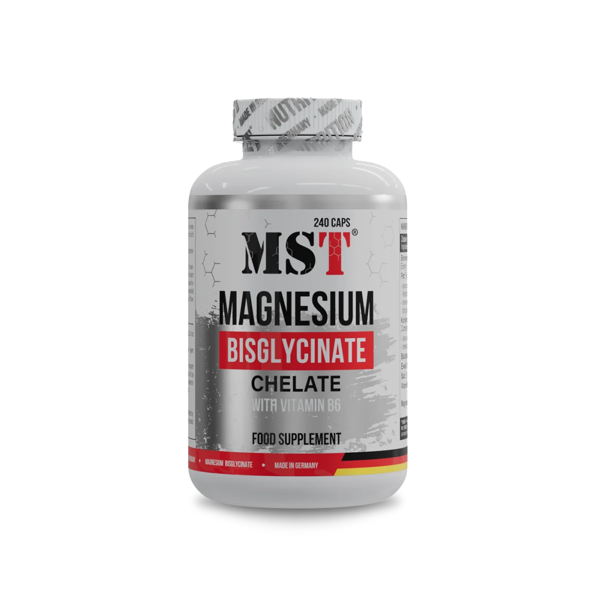 MST Magnesium Bisglycinate 240caps