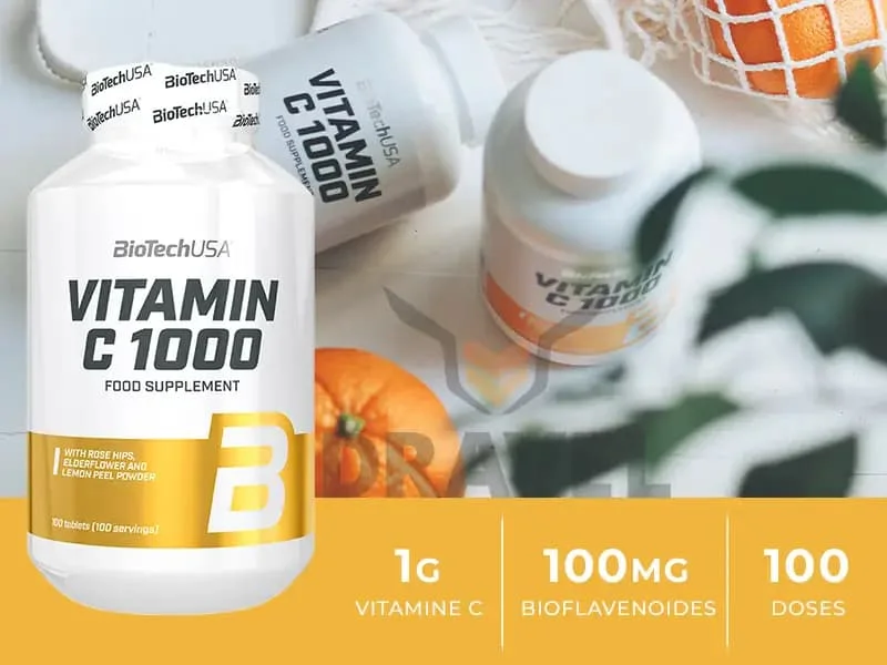 BIOTECHUSA Vitamin C1000 100tab — Tabs view 2