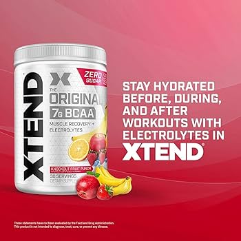XTEND Original Amino Acids 30 servings Puuvilja punš — Powder view 2