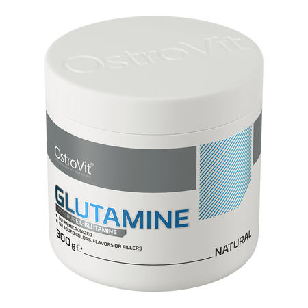 OstroVit Glutamine 300g Naturaalne — Unflavored — Powder view 2