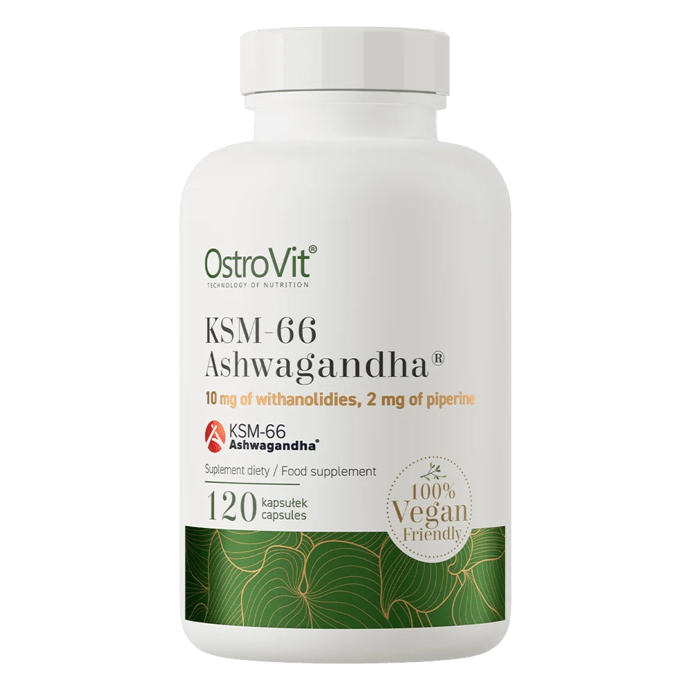 OstroVit KSM-66 Ashwagandha VEGE 120caps