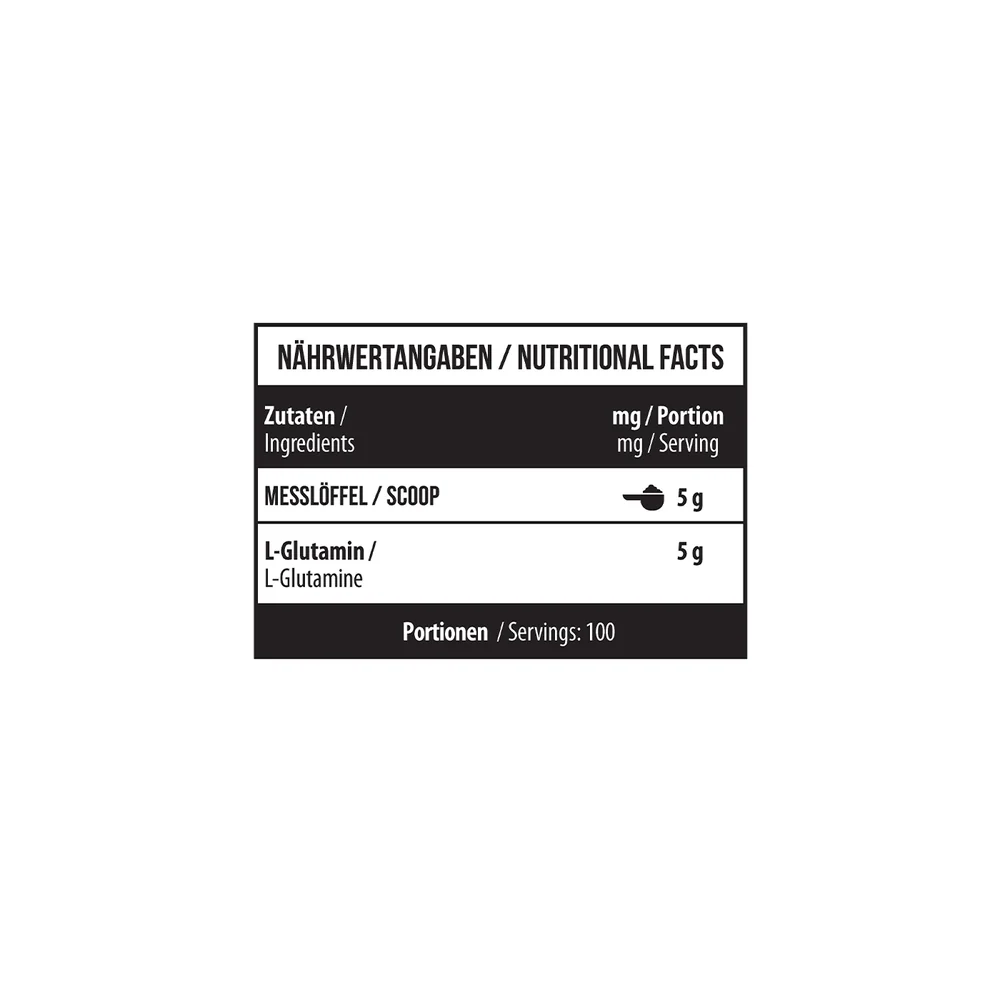 MST L-Glutamine RAW 500g Maitsestamata — Powder view 4