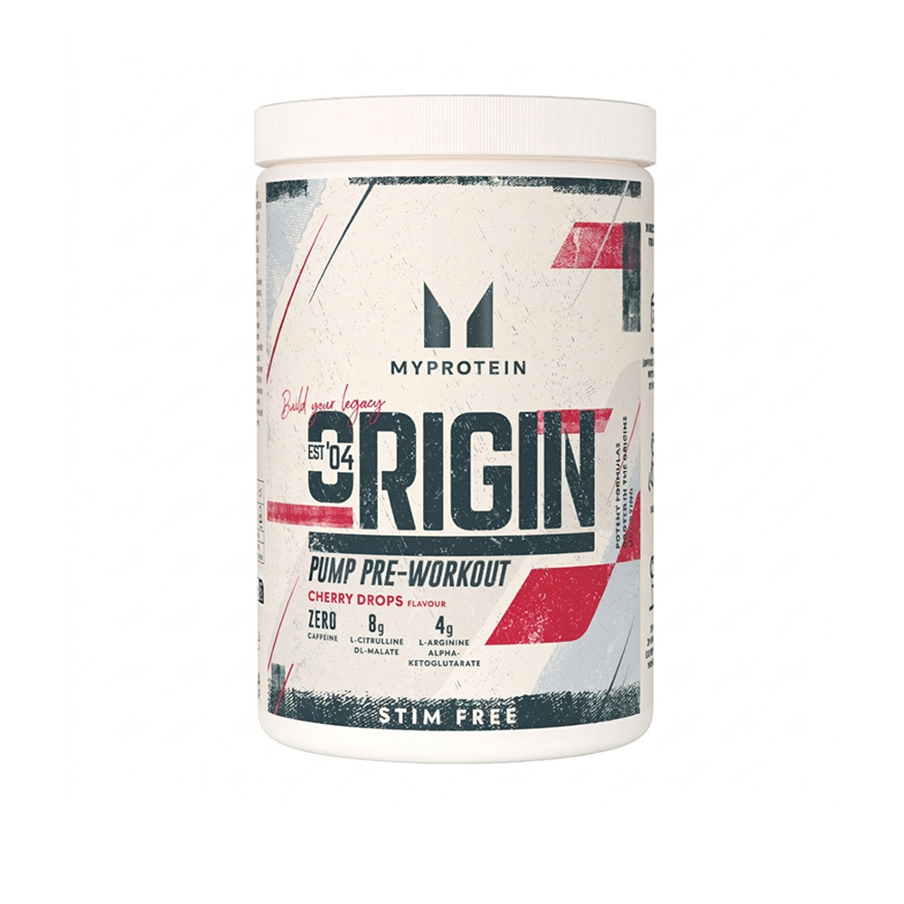 MyProtein Origin Pre-workout stim free 600g Kirss