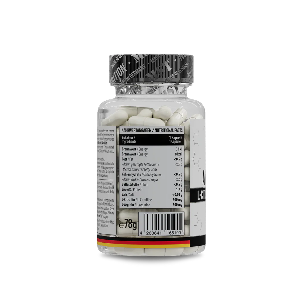 MST Amino Pump L-Citrulline + L-Arginine 60caps — Capsules view 2