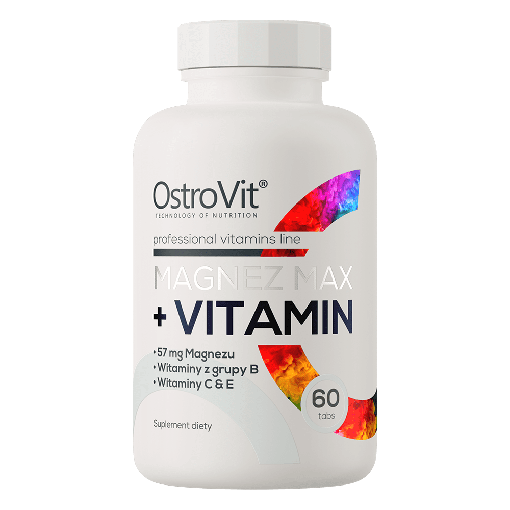 OstroVit Magnesium MAX + Vitamin 60tabs