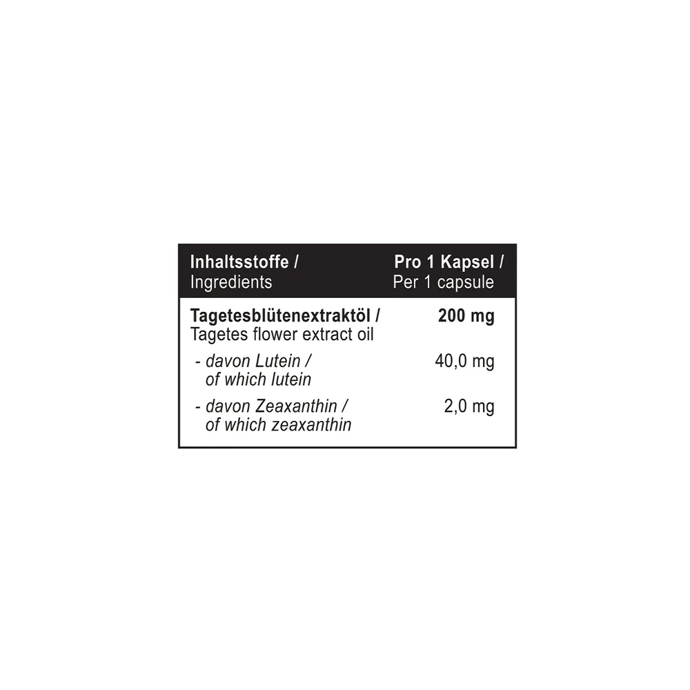 MST Lutein 40mg + zeaxanthin 60 softgels — Softgels view 4