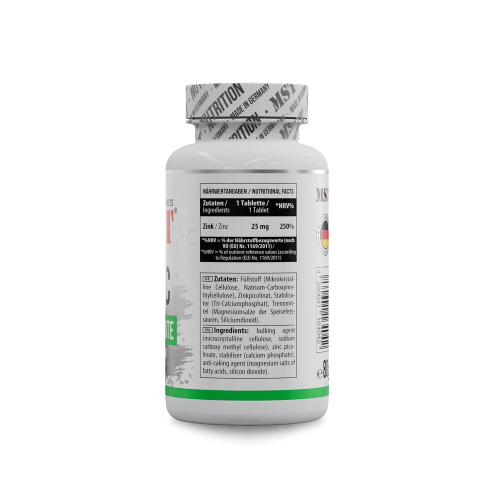 MST Zinc Picolinate 100tabs — Tabs view 2