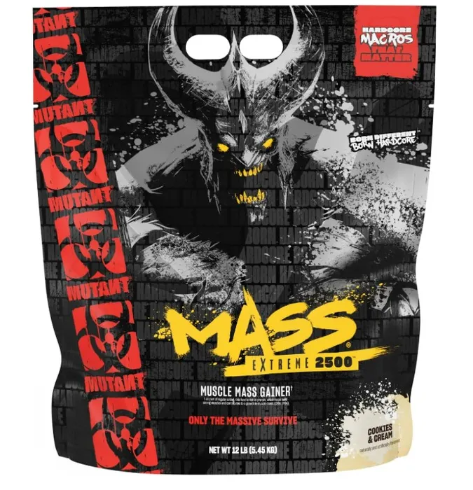 Mutant Mass Extreme 2500 Küpsised ja kreem 5.4kg