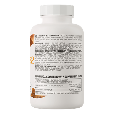 OstroVit Vitamin B2 60caps — Capsules view 3