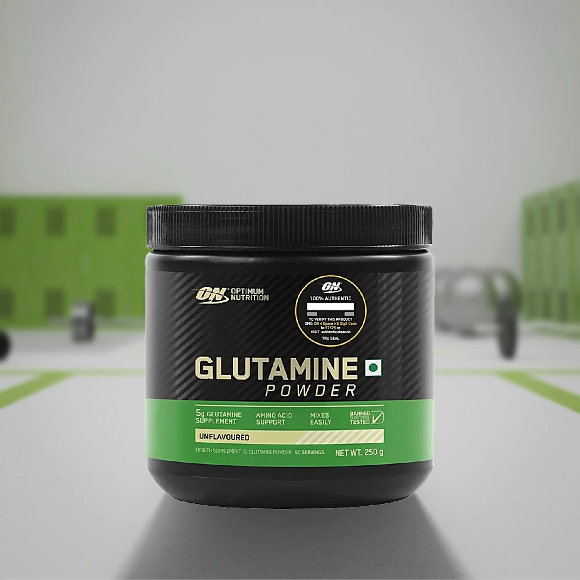 Optimum-nutrition Glutamine 630g — Powder view 2