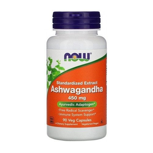 NOW Ashwagandha 450mg 90 veg caps