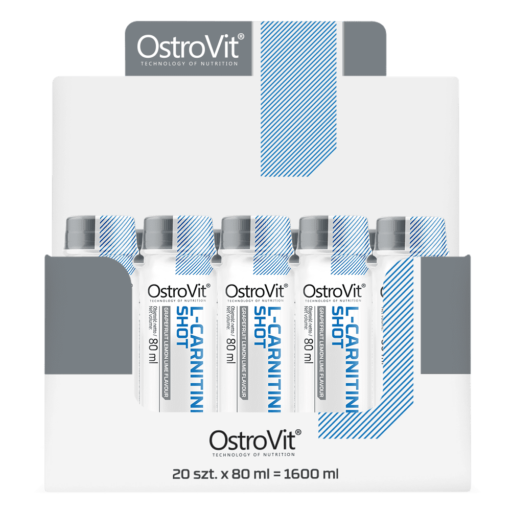 OstroVit L-Carnitine shot box 20*80 ml