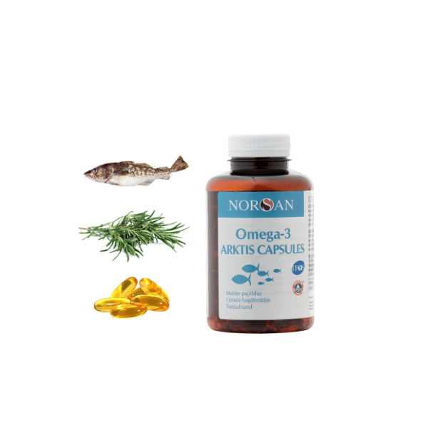 Omega-3 Arktis, kapslid, 120 tk. — Capsules view 2