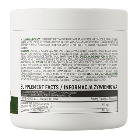 OstroVit Guarana Extract 100g — Powder view 3