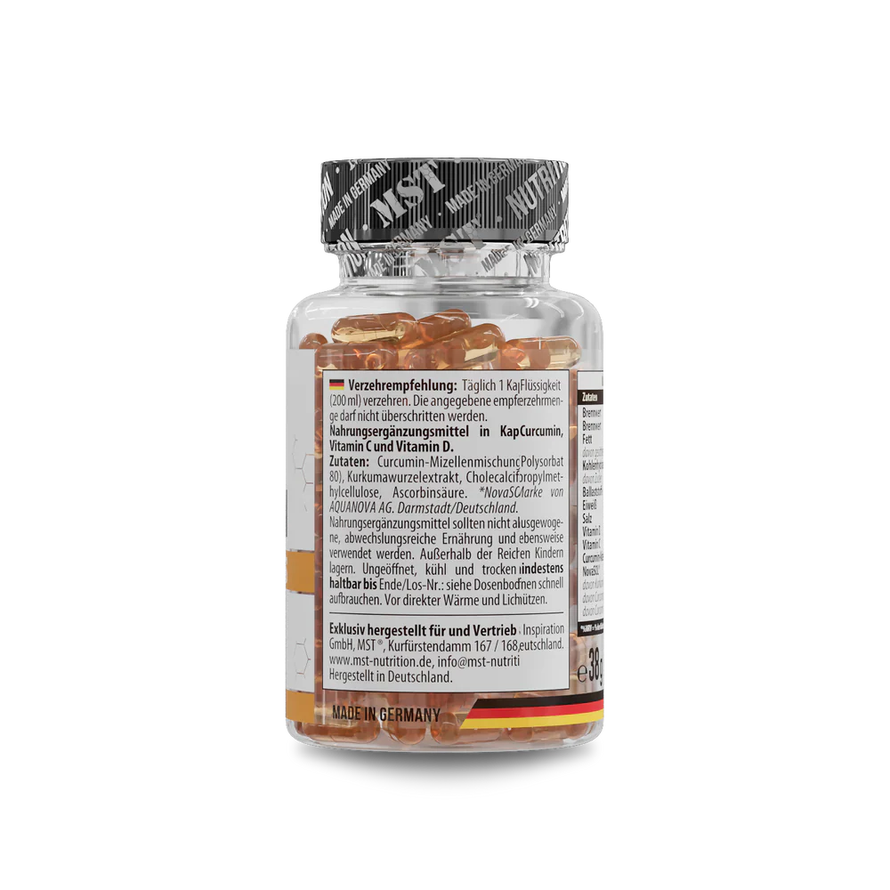 MST Curcumin NovaSOL 60 liquid caps — Capsules view 3