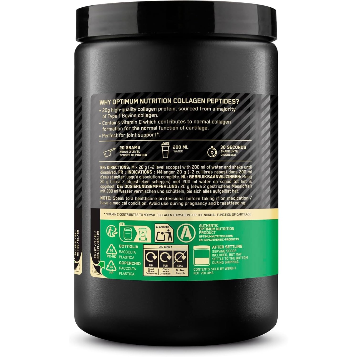 ON Collagen Peptides 400g — Unflavored — Powder view 4