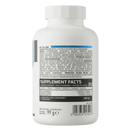 OstroVit D.A.A 3000mg 90caps — Capsules view 3