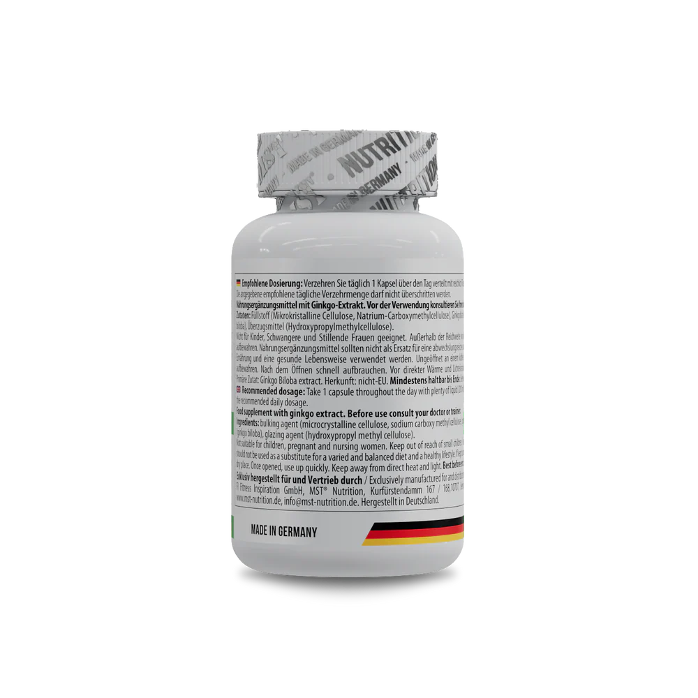 MST Ginkgo Biloba 60caps — Capsules view 3