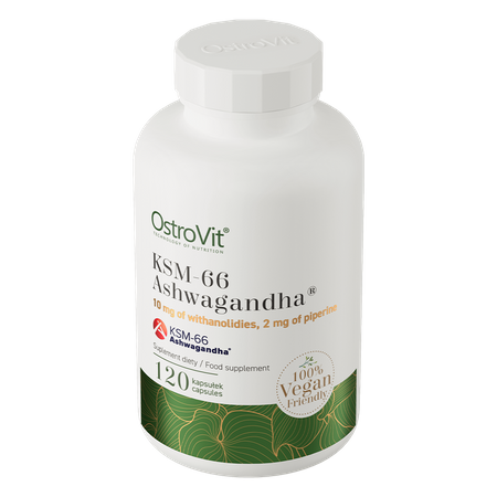 OstroVit KSM-66 Ashwagandha VEGE 120caps — Capsules view 2