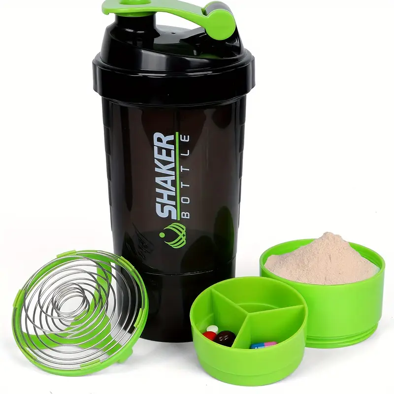 Portable Protein Shaker green (roheline) TM