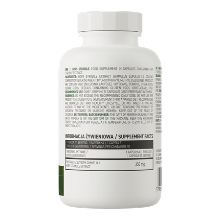 OstroVit Hop Strobile VEGE 90caps — Capsules view 3