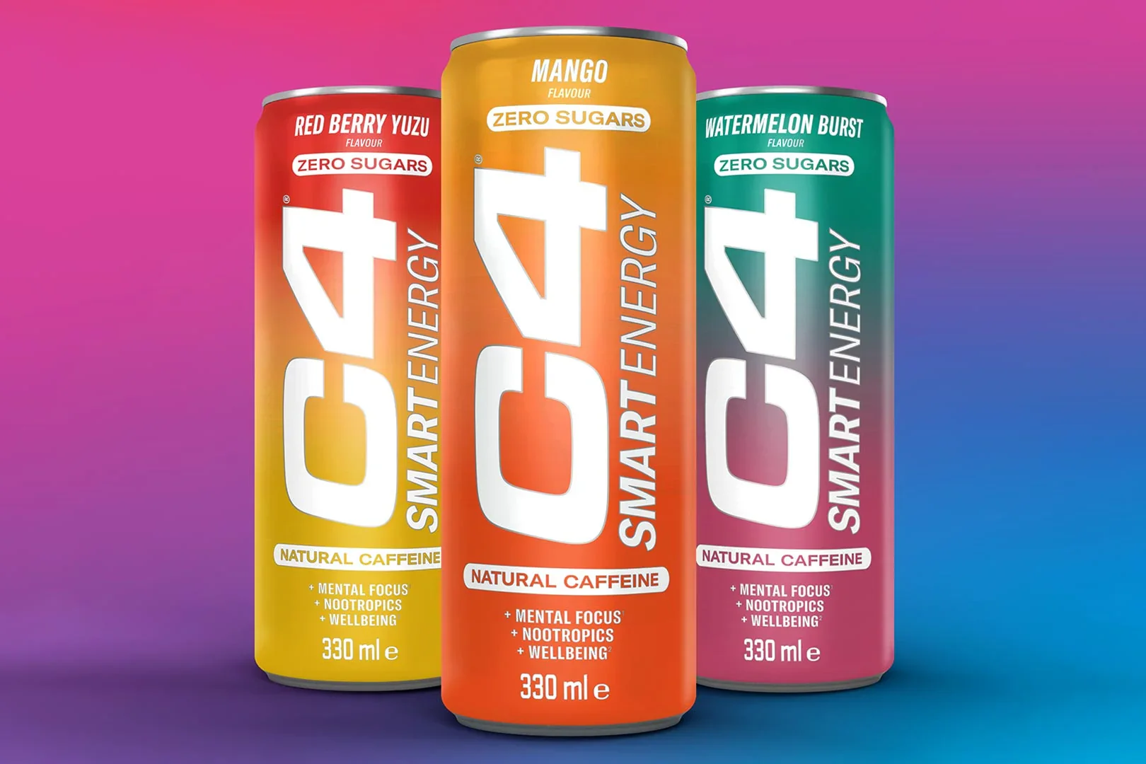 Cellucor C4 Smart Energy 330ml Punane marja — Red Berry — Liquid view 2