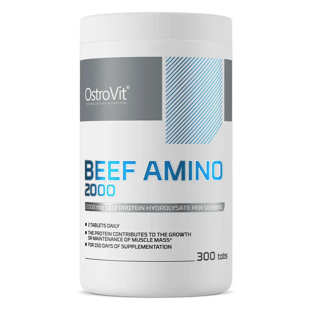 OstroVit Beef Amino 2000mg 300tabs