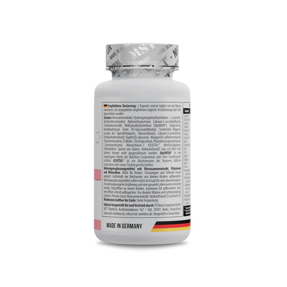 MST Hair Advanced Formula with Keratin 60caps — Capsules view 3