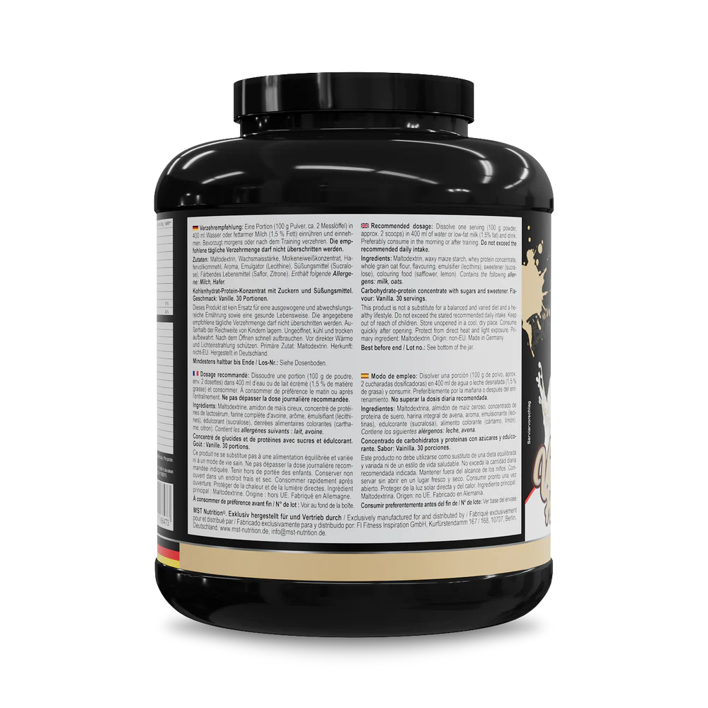 MST Mass Gainer Vanill 3kg — Vanilla — Powder view 4