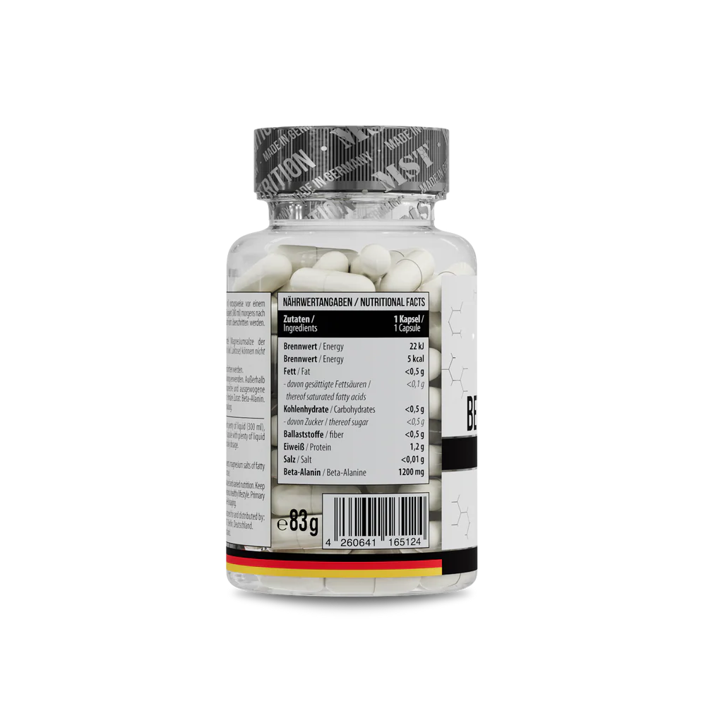MST Beta-Alanine 1200mg 60caps — Capsules view 2