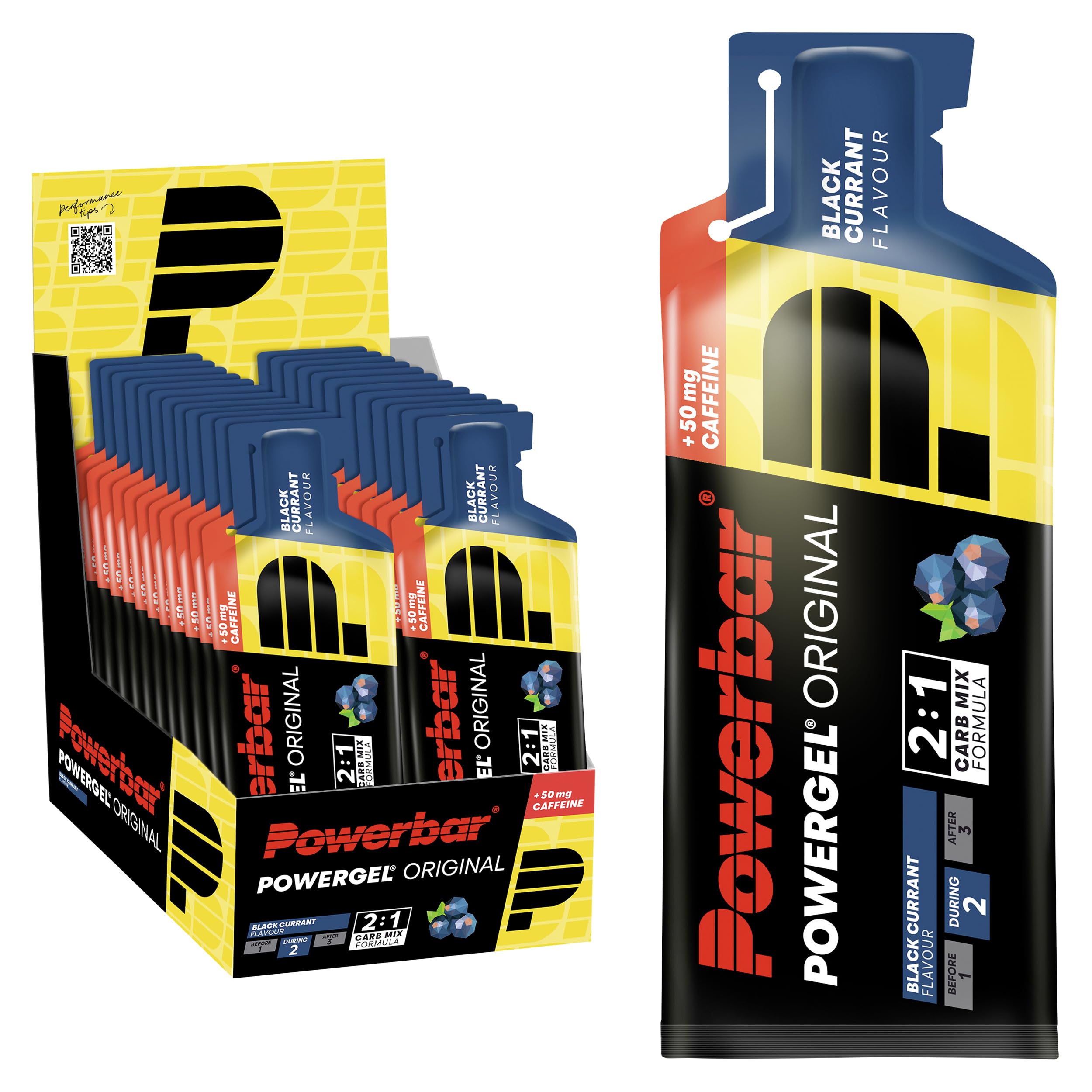 PowerBar PowerGel Original 41g Mustsõstar — Blackcurrant — Gel view 2