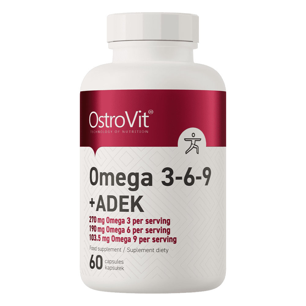 OstroVit Omega 3-6-9 + ADEK 60caps