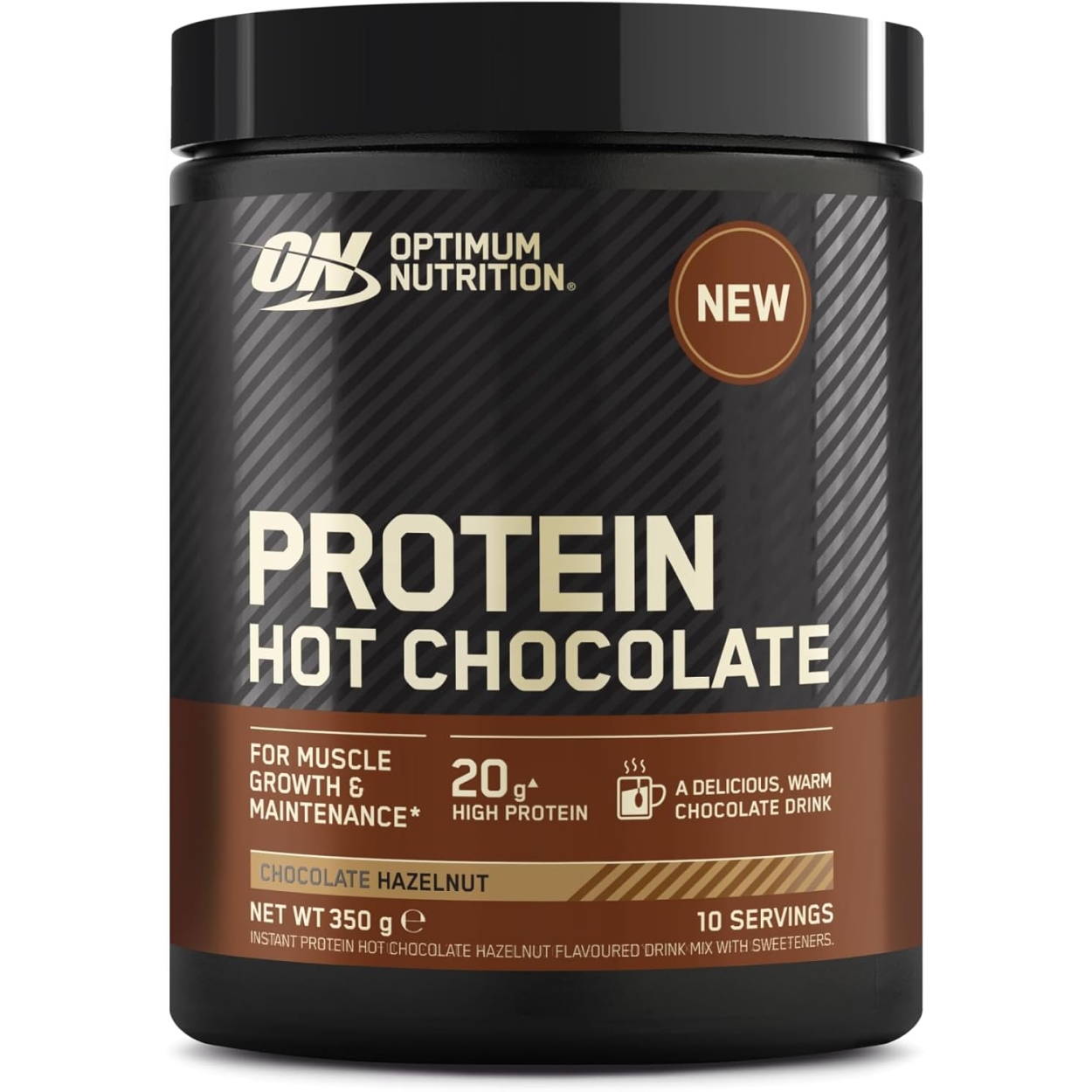 Optimum Nutrition Protein Hot Chocolate 350g Šokolaadine sarapuupähkel