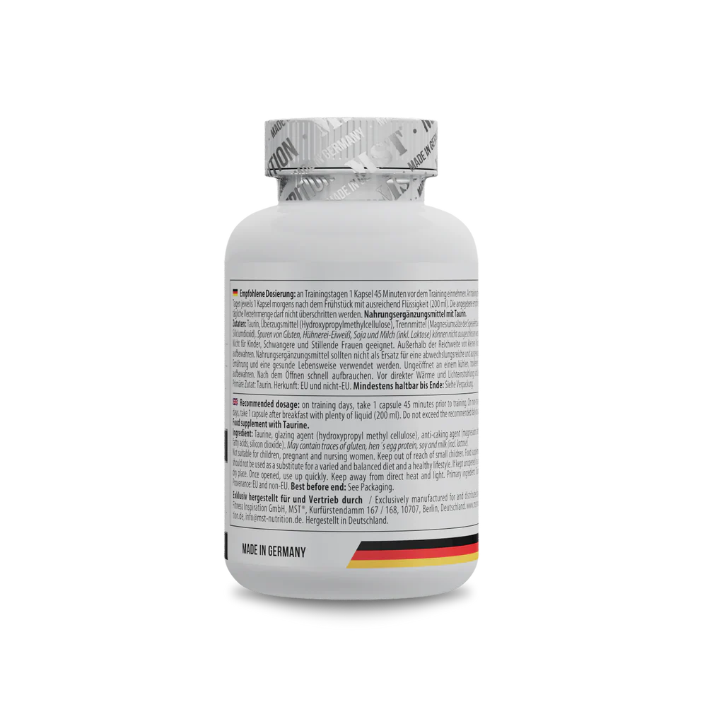 MST Taurine 120caps — Capsules view 3