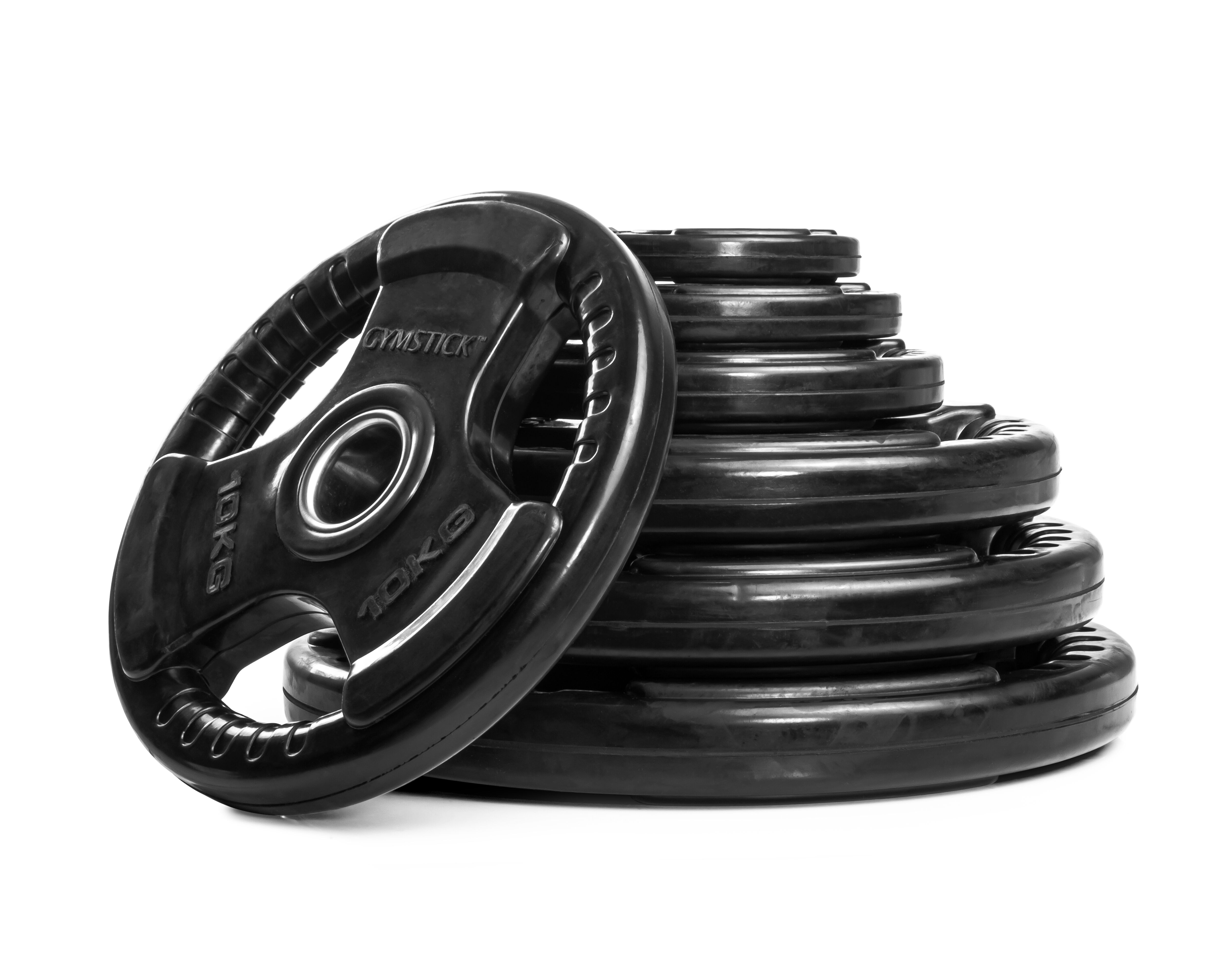 Kummeeritud raskusketas Gymstick Rubber Weight Plate 1.25 kg view 2