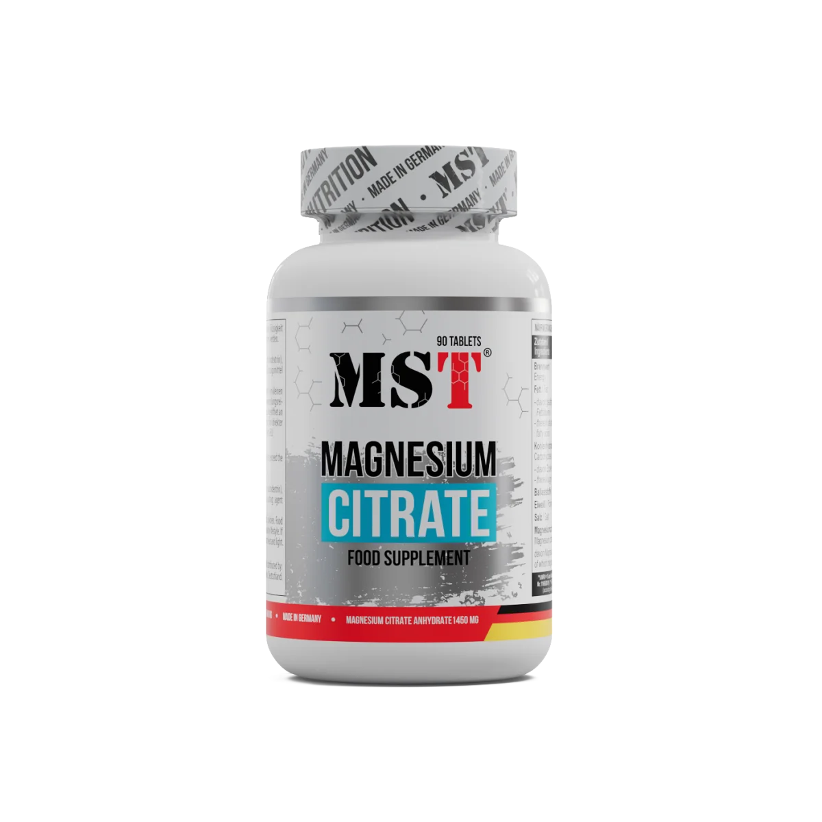 MST Magnesium Citrate 200mg 90tabs