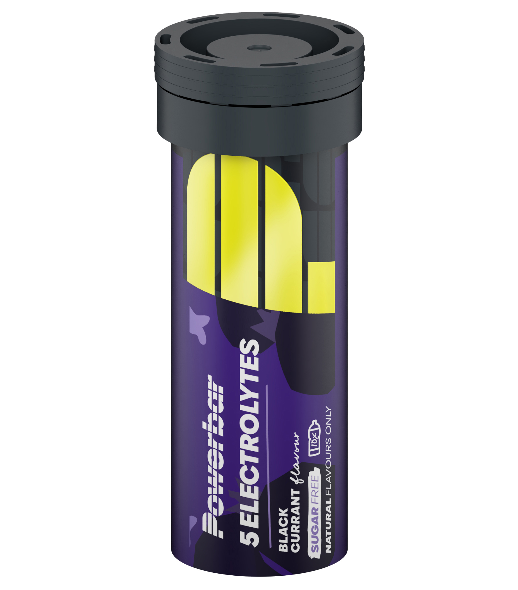 PowerBar 5 Electrolytes 10tabs Must sõstar