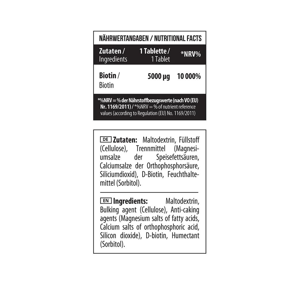 MST Beauty Biotin 5000mcg — Capsules view 4