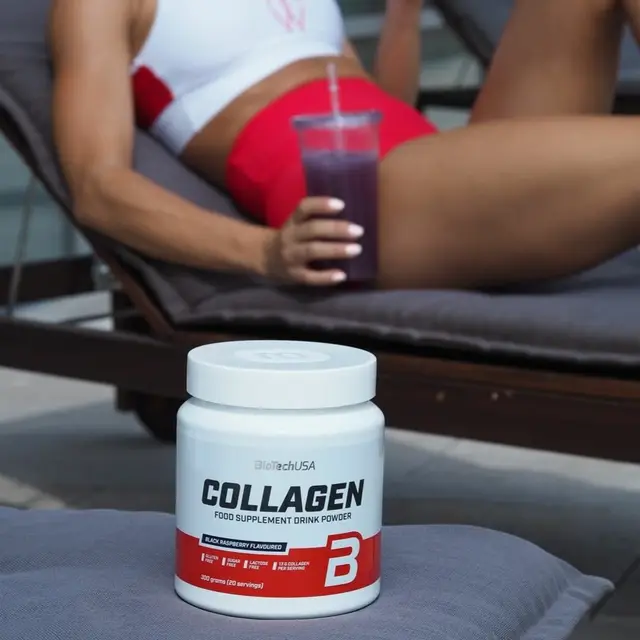 BIOTECHUSA Collagen 300g Limonaad — Lemon — Powder view 2