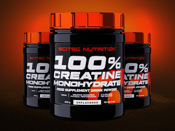Scitec Creatine Monohydrate 300g — Unflavored — Powder view 2