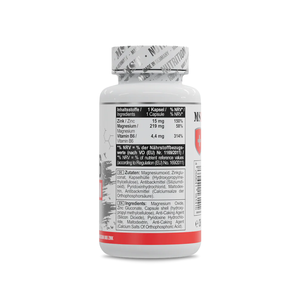 MST Zinc B6 Magnesium 60caps — Capsules view 2