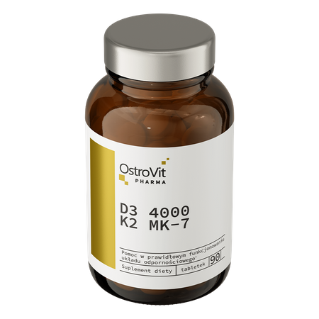 OstroVit Pharma D3 4000 IU + K2 MK-7 90tabs — Tabs view 2