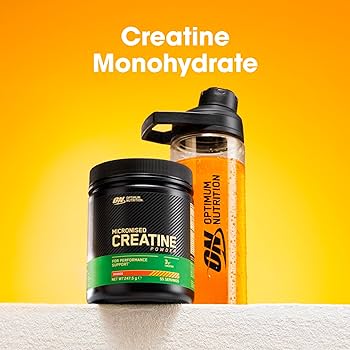 Optimum-nutrition Micronised Creatine 247,5g Apelsin — Orange — Powder view 2
