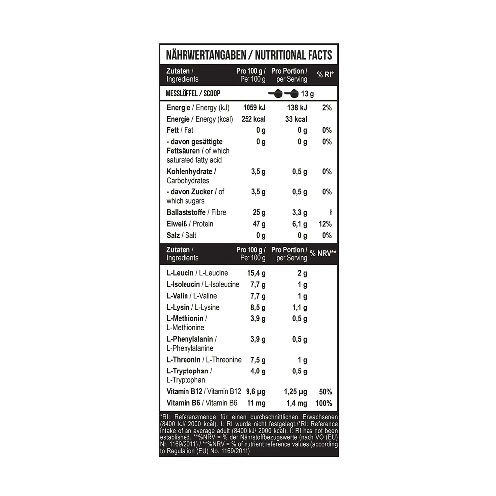 MST BCAA EAA 40serv Must sõstar — Currant — Powder view 3