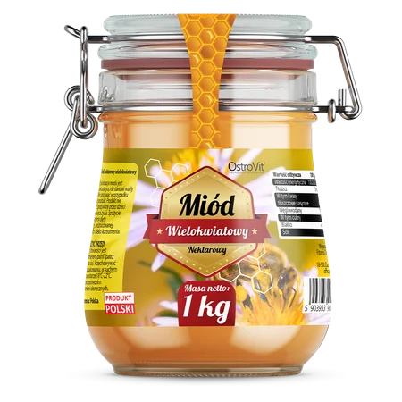 OstroVit Mitmeõieline mesi 1000g
