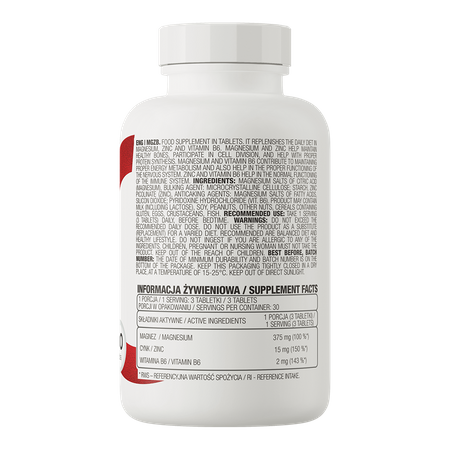 OstroVit MgZB 90tabs — Tabs view 3